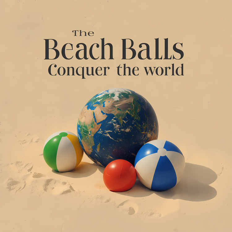 Nieuw album Dordtse Band: The Beach Balls Conquer the world