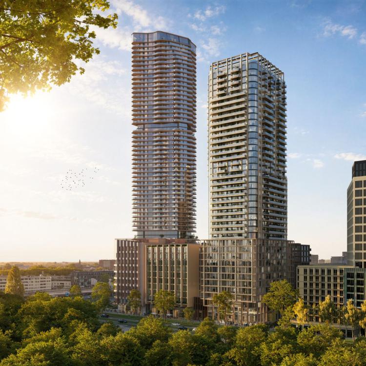 Ontwerp eerste bouwblok Rijnhaven onthuld