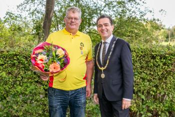 Koninklijke onderscheiding voor Maarten Voskamp van de Zoetermeerse Reddingsbrigade