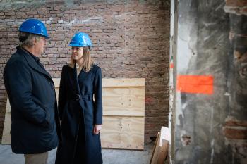Renovatie en uitbreiding Haags Historisch Museum bereikt hoogste punt