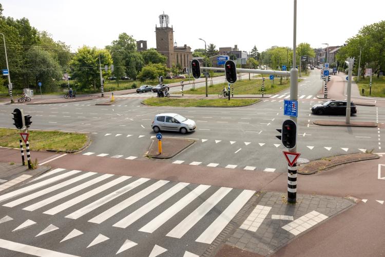 Werkzaamheden aan de President Kennedylaan tijdens de herfstvakantie