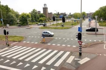 Werkzaamheden aan de President Kennedylaan tijdens de herfstvakantie