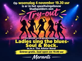 Muzikale try-out in speeltuin Stadspolders